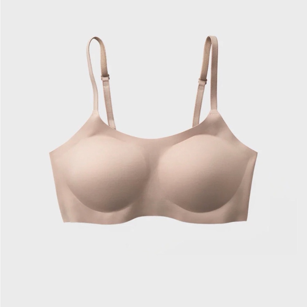 Eby Support Bralette, Wireless Bra, Nude, SDD (32DD, 32DDD, 32G, 34DD, 34DDD)